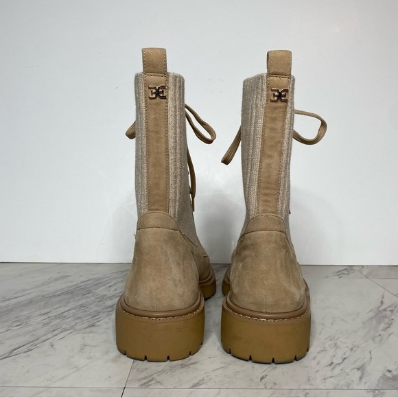 Sam Edelman Lydell Lug Sole Lace Up Boot 9 1/2 - Picture 3 of 13